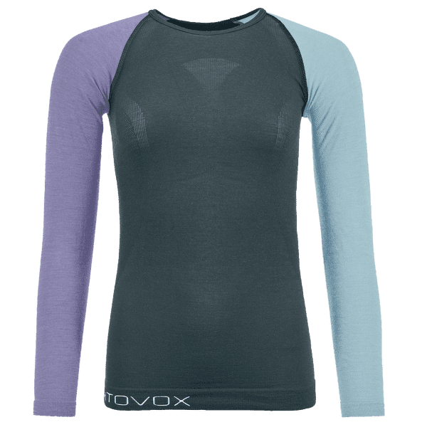Tricou cu mânecă lungă Ortovox 120 COMP LIGHT LONG SLEEVE WOMEN 87801 dark arctic grey
