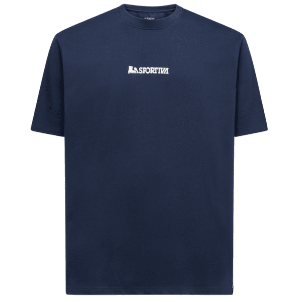 Tricou cu mânecă scurtă La Sportiva MOON CLIMB T-SHIRT Men Night Sky/Chalk