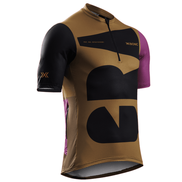 Tricou cu mânecă scurtă X-Bionic X-Bionic® Corefusion Gravel Jersey Men MULTI COLOR/PEANUT BUTTER