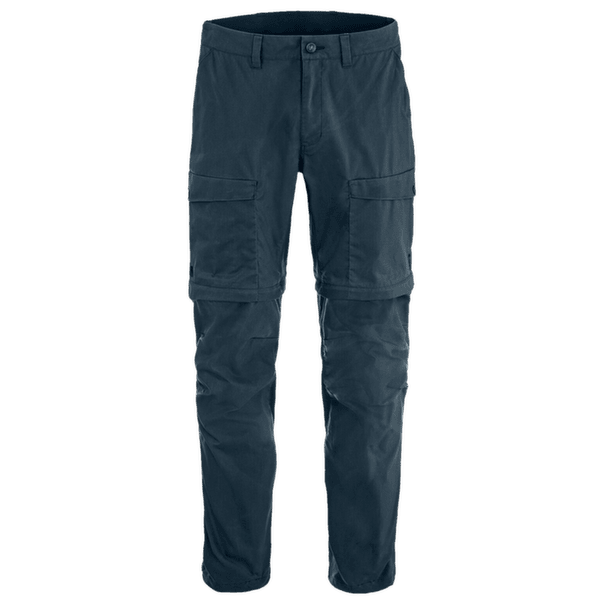 Pantaloni Fjällräven ABISKO HYBRID TRAIL TROUSERS ZIP-OFF MEN Navy