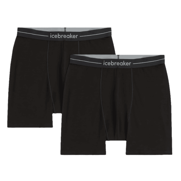 Boxeri Icebreaker Merino 150 Anatomica Boxers Men BLACK