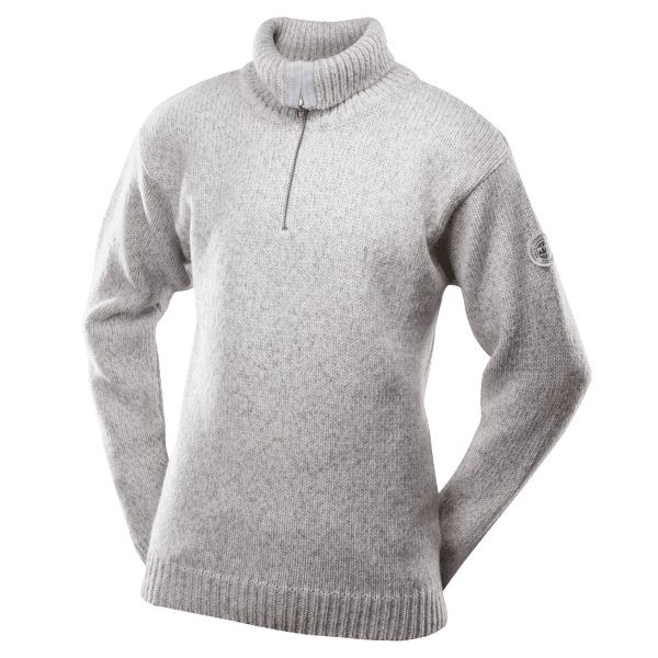 Pulover (închidere 3/4) Devold Nansen Sweater Zip Neck Men 770A GREY MELANGE