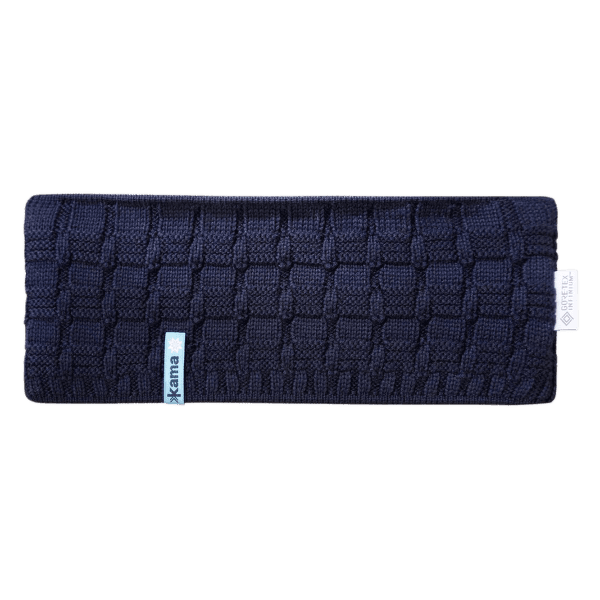 Bandă pentru cap Kama CW12 Knitted Headband 108 navy