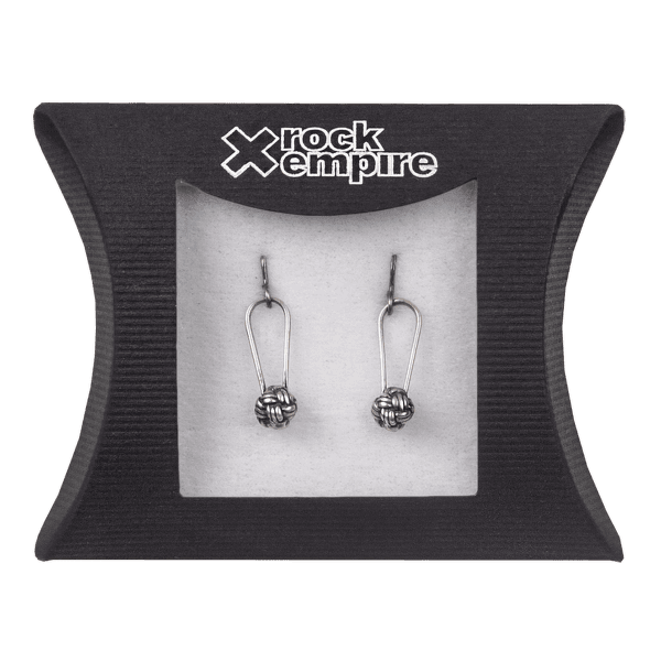 Articol promoțional Rock Empire Silver earrings - knot starostříbrná