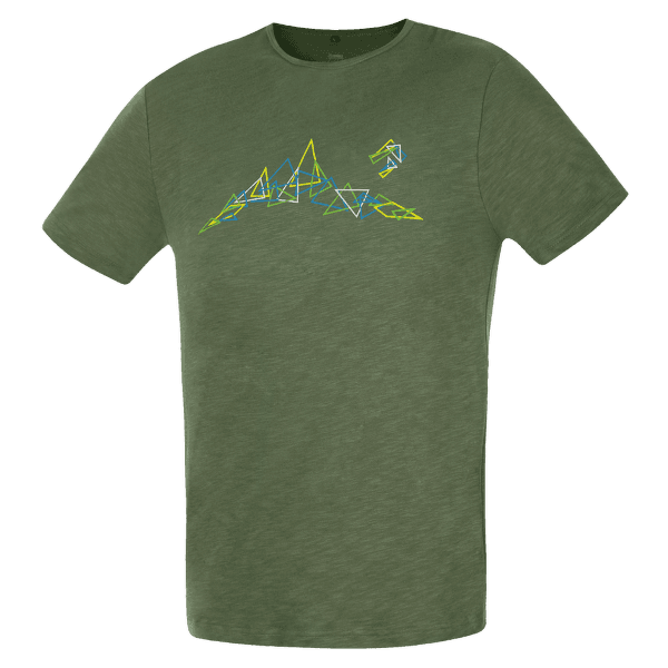 Tricou cu mânecă scurtă Direct Alpine Bosco khaki (triangles)