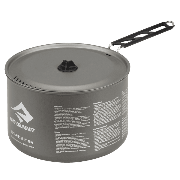 Oală Sea to Summit Alpha Pot 2.7 Grey