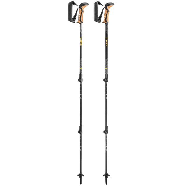Gaură Leki Khumbu Lite mango-dark anthracite-black