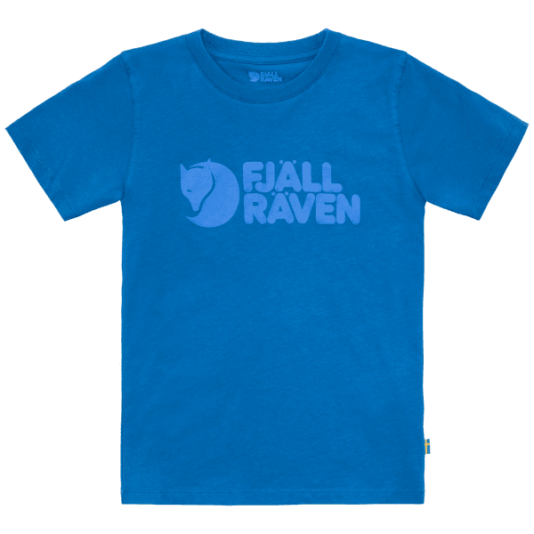 Tricou cu mânecă scurtă Fjällräven Fjällräven Logo T-shirt Kids Alpine Blue