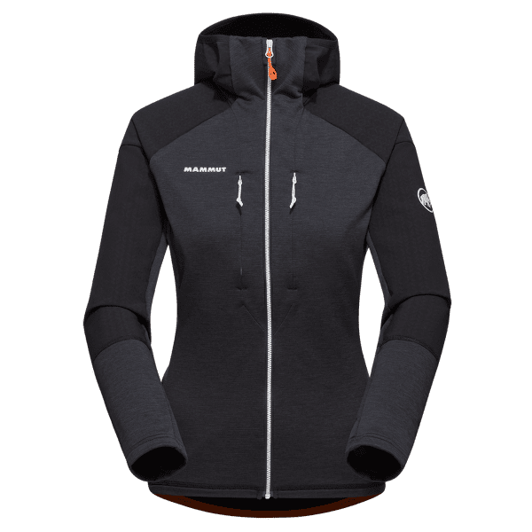 Hanorac Mammut Eiswand Advanced ML Hooded Jacket Women black 0001