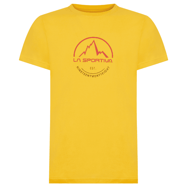 Tricou cu mânecă scurtă La Sportiva Logo Tee Men YELLOW