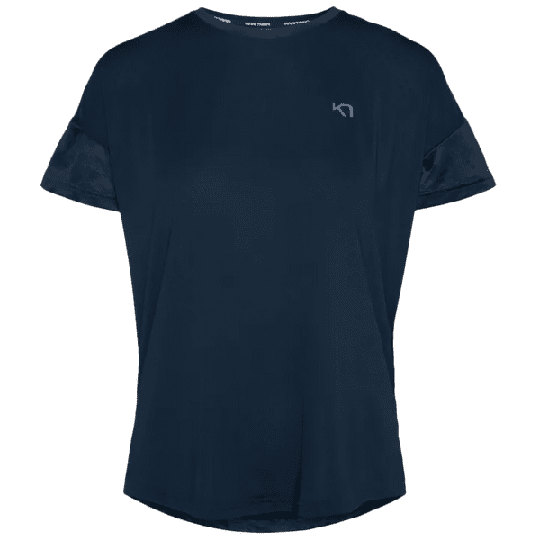 Tricou cu mânecă scurtă Kari Traa VILDE AIR TEE DARK NAVY BLUE