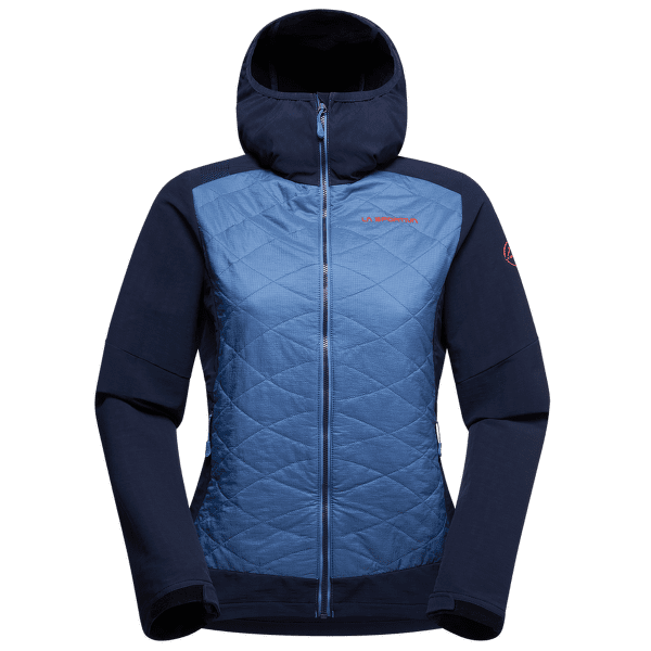 Jachetă La Sportiva KAP HYBRID HOODY Women Moonlight/Deep Sea