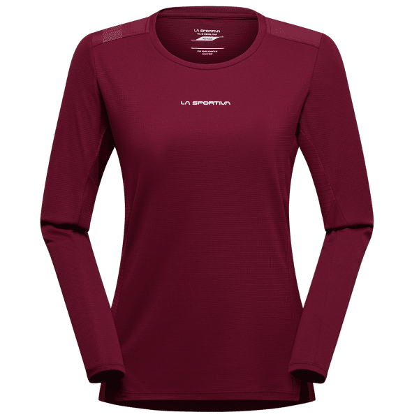 Tricou cu mânecă lungă La Sportiva BEYOND LONGSLEEVE Women Redwood/Chalk