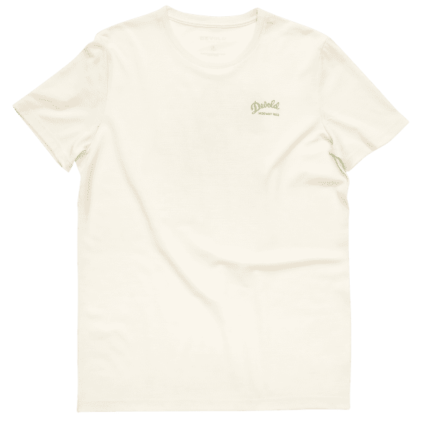 Tricou cu mânecă scurtă Devold Premium Woodworker Tee Men 001A WHITE