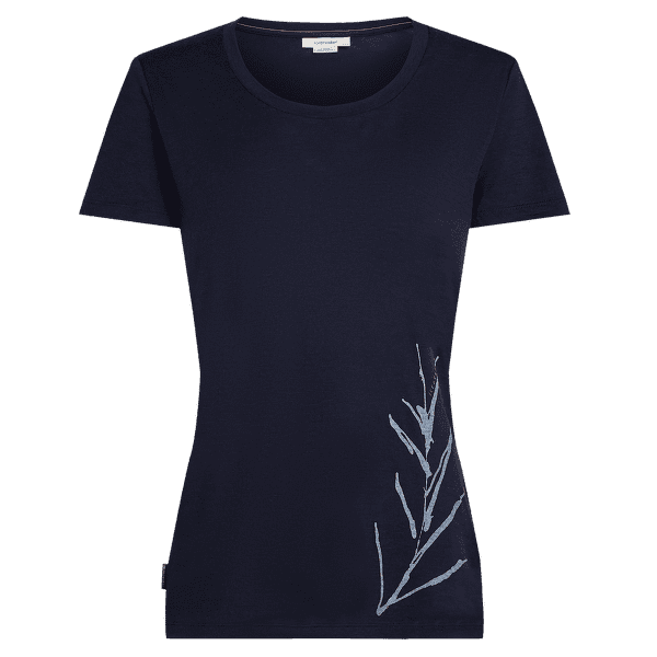 Tricou cu mânecă scurtă Icebreaker Merino 150 Tech Lite SS Scoop Tee Panax Women Midnight Navy