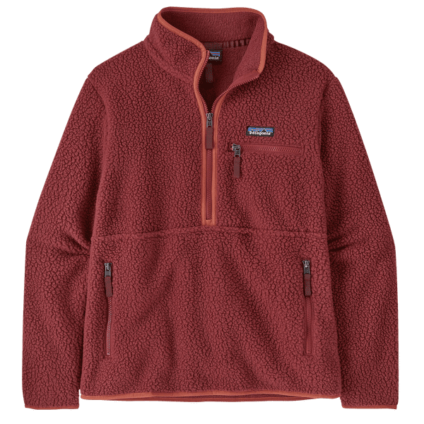 Pulover Patagonia Retro Pile Marsupia Women Sequoia Red