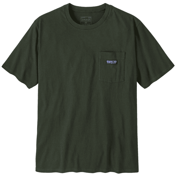 Tricou cu mânecă scurtă Patagonia Daily Pocket Tee Men Old Growth Green
