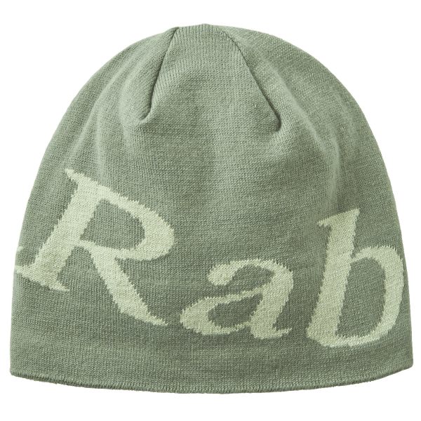 Căciuli Rab Logo Beanie Dark Fig Green/Fig Green