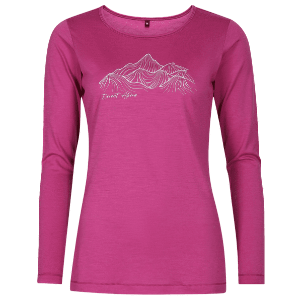 Tricou cu mânecă lungă Direct Alpine Furry Long Lady 2.0 orchid (Silent hills)