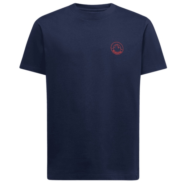 Tricou cu mânecă scurtă La Sportiva CIRCLE LOGO T-SHIRT Men Night Sky/Mountain Red