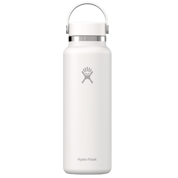 Termos Hydro Flask 40 OZ WIDE FLEX CAP 110 White