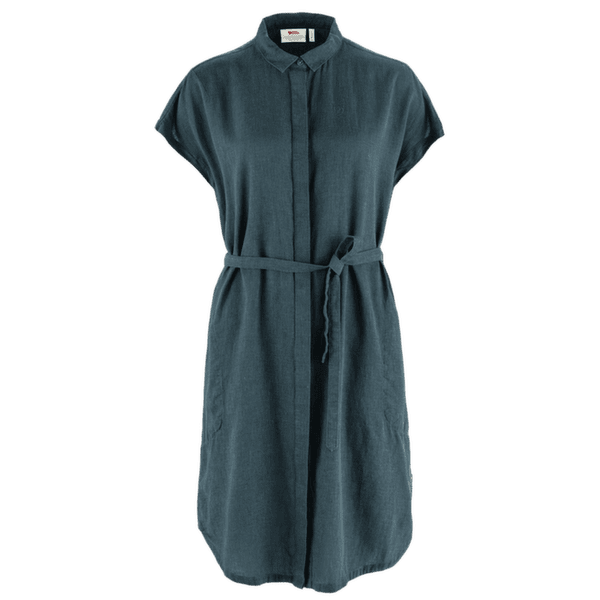 Rochie Fjällräven Övik Hemp Dress Women Mountain Blue