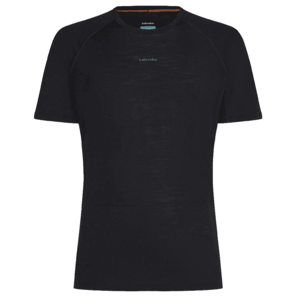 Tricou cu mânecă scurtă Icebreaker Merino Blend 125 ZoneKnit™ SS Crewe Men BLACK