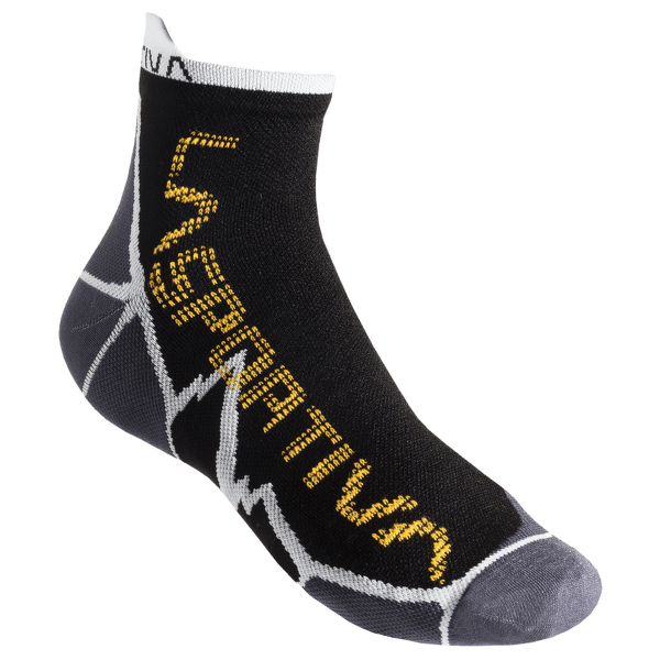 Șosete La Sportiva Long Distance Socks Black/Yellow (Black Yellow)