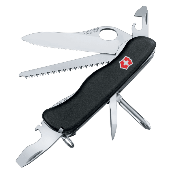 Cuțit Victorinox lockblade knife TRAILMASTER, One Hand, wavy, black Black