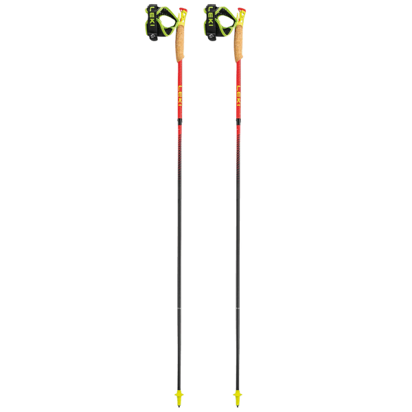 Gaură Leki Ultratrail FX.One Superlite bright red-neonyellow-naturalcarbon