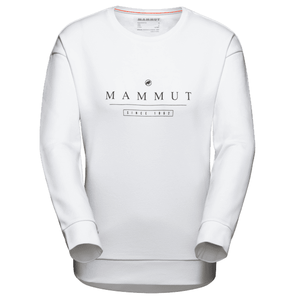 Hanorac Mammut Mammut Core ML Crew Neck Logo Women white 0243