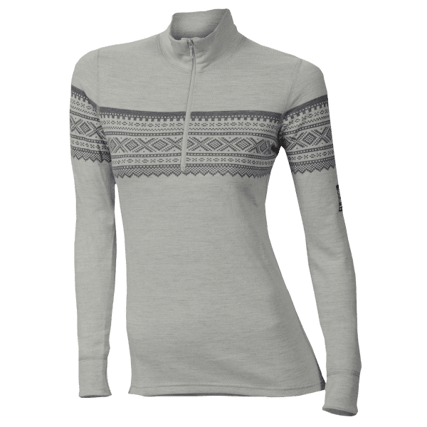 Tricou cu mânecă lungă Aclima DesignWool Marius Mockneck Women Grafjell