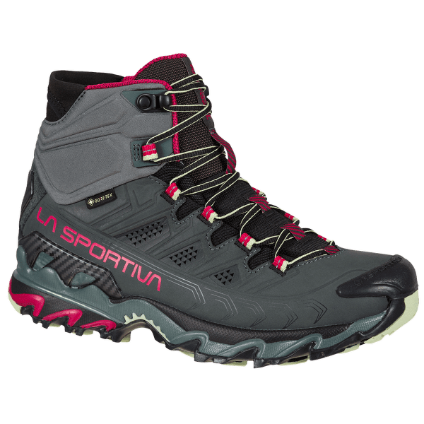 Încălțăminte La Sportiva Ultra Raptor II Mid Leather Wide GTX Women Charcoal/Cerise