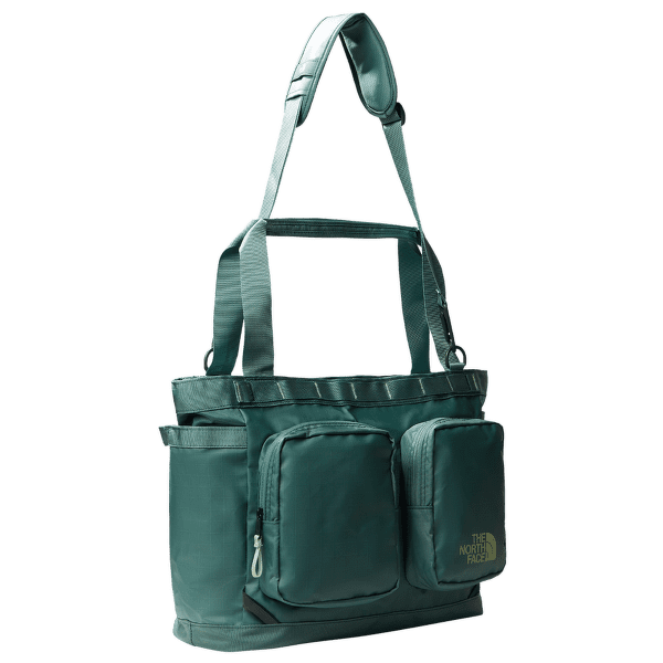 Geantă The North Face BASE CAMP VOYAGER TOTE DARK SAGE/MISTY SAGE