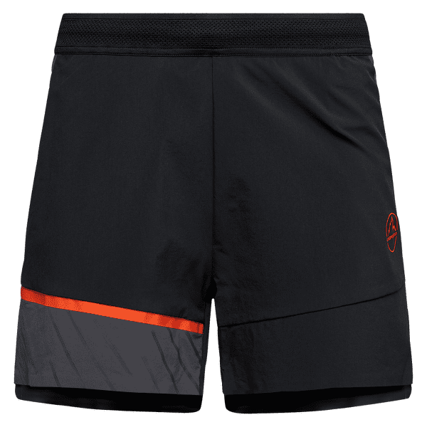 Pantaloni scurți La Sportiva COMP SHORT Women Black/Cherry Tomato