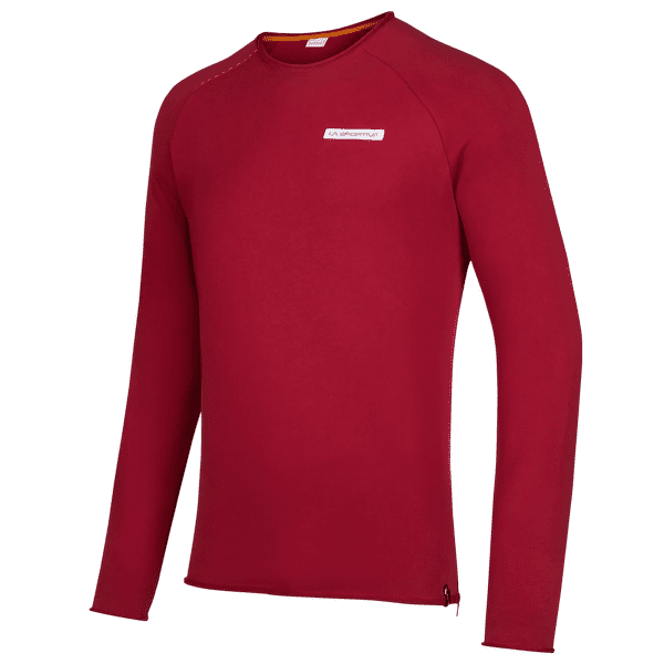 Tricou cu mânecă lungă La Sportiva TUFA SWEATER Men Sangria