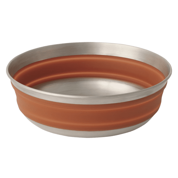 Bol Sea to Summit Detour Stainless Steel Collapsible Bowl - M Bombay Brown