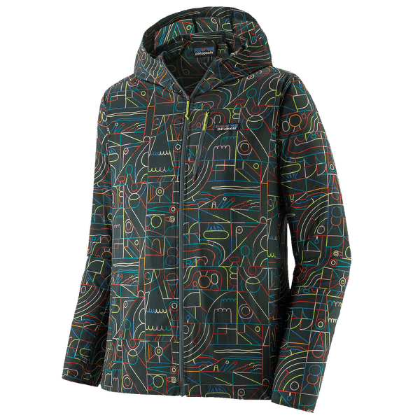 Jachetă Patagonia Houdini Jacket Men Lose Yourself Outline: Nouveau Green