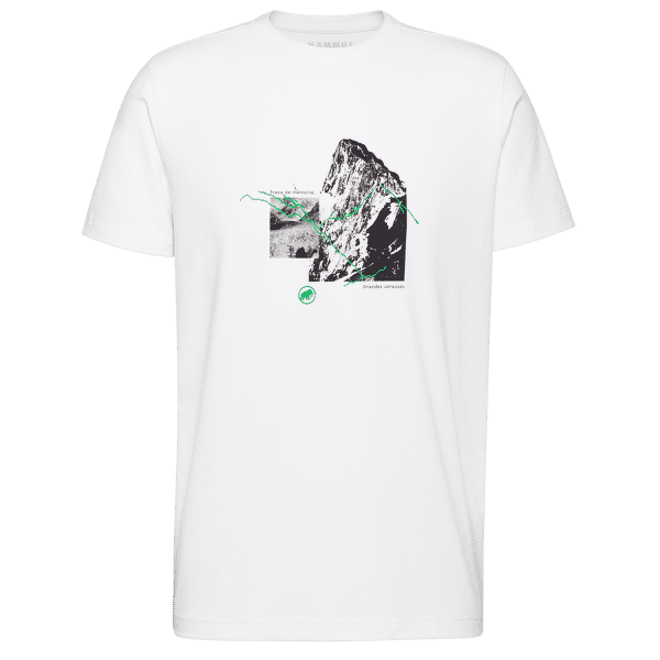 Tricou cu mânecă scurtă Mammut Mountain T-Shirt Men 4208m white 0243