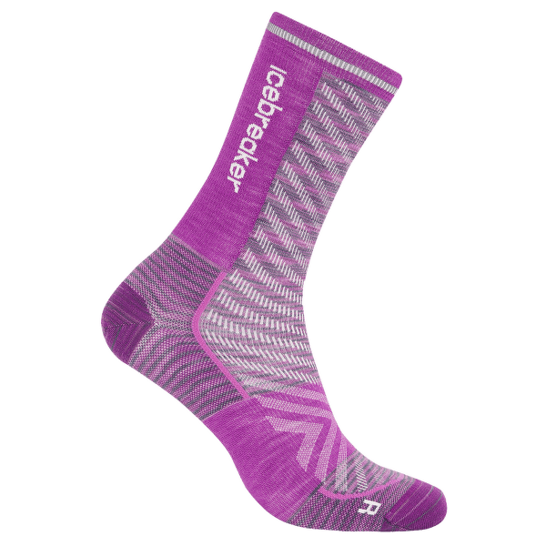 Șosete Icebreaker Merino Blend Run+ Ultralight Crew Women PASSION SD/PASSION/SNOW