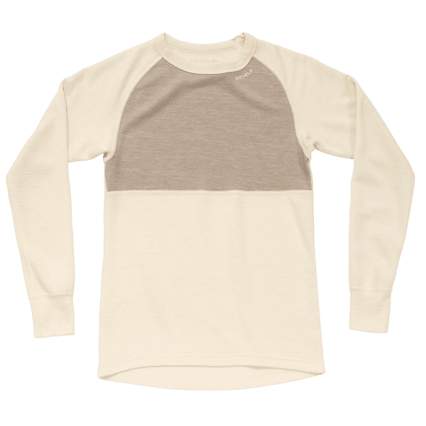 Tricou cu mânecă lungă Devold Expedition Merino Silk Shirt Women 000B  OFFWHITE/STONE