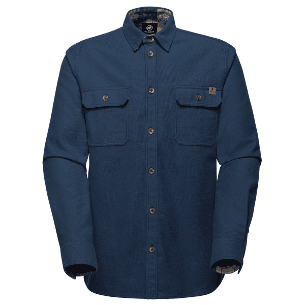 Cămașă cu mânecă lungă Mammut Tamaro Overshirt Men marine 5118