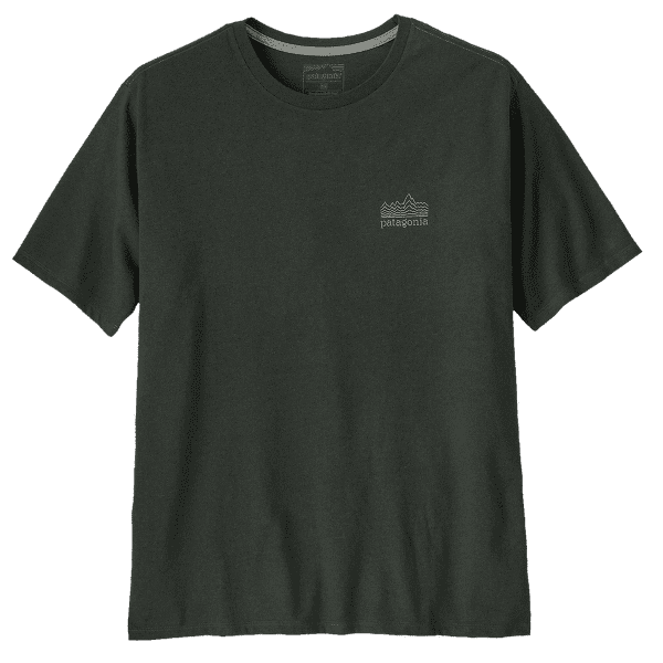 Tricou cu mânecă scurtă Patagonia Strataspire Responsibili-Tee Men Old Growth Green