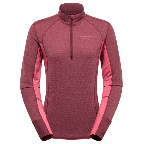 Pulover La Sportiva SWIFT LONGSLEEVE Women Redwood/Rosebay