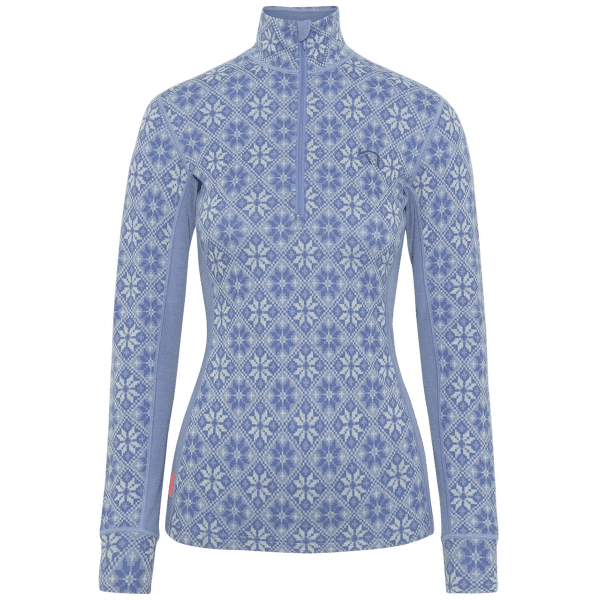 Tricou cu mânecă lungă Kari Traa Rose H/Z (622691) IRIS/PASTEL LIGHT BLUE