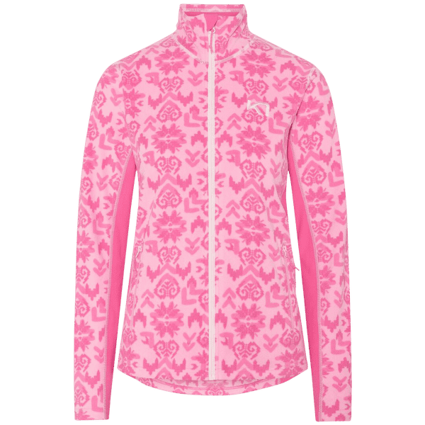 Hanorac Kari Traa Olga Fleece Women SPINK/BRIGHT PINK