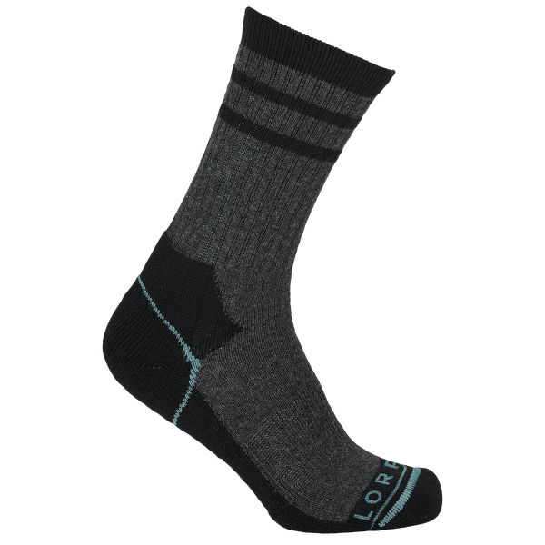 Șosete Lorpen Wool Hike 2 Pack Crew 5437 WHALES GREY/BLUE