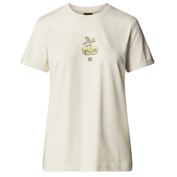 Tricou cu mânecă scurtă The North Face CONNECT RELAXED SS TEE-GRAPHIC Women WHITE DUNE