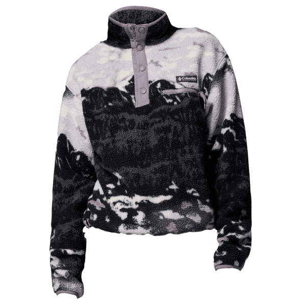 Hanorac Columbia Helvetia™ II Printed Cropped Half Snap Women Shale Purple Sisters, Shale Purple 554