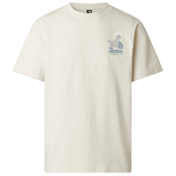 Tricou cu mânecă scurtă The North Face Stones Relaxed Short Sleeve Tee-Graphic Men WHITE DUNE
